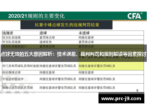 点球无效的五大原因解析：技术误差、裁判判罚和规则解读等因素探讨