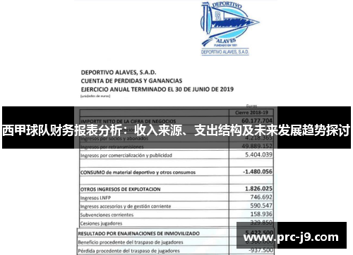 西甲球队财务报表分析:收入来源、支出结构及未来发展趋势探讨 西甲球队财务报表分析:收入来源、支出结构及未来发展趋势探讨